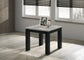 T233 - Melamine Top 3 Piece Table Set (Coffee And 2 End Tables) - Black / White