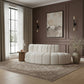 Arc - Boucle Fabric 3 Piece Modular Sofa