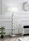 A1025 - LED Floor Lamp (Sold With Lamp Shade A1000-B) - Pearl Silver