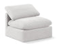 Indulge - Velvet Armless Chair