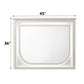 Laveda - Mirror With LED - Pearl White