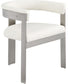 Romeo - Faux Leather Dining Chair With Silver Base (Set of 2)