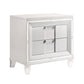 Twenty Nine - Nightstand With USB - White