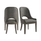 Hollywood Park - Dining Chair (Set of 2) - Dark Gray