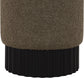 Veranda - Ottoman / Stool With Black Base
