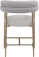 Blake - Counter Stool With Bronze Legs (Set of 2)