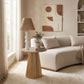 Cindra - Genuine Marble Top And Iron Base Table