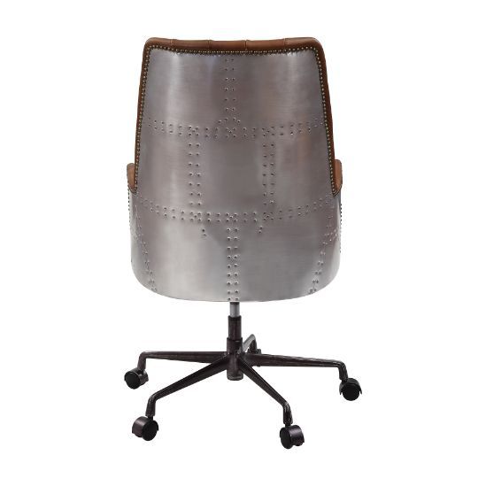 Salvol - Office Chair - Sahara Top Grain Leather & Aluminum