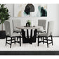 Oregon - 5 Piece Counter Height Dining Set (Round Counter Table And Four Chairs)