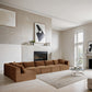 Shaggy - Fabric 6 Piece Modular Sectional