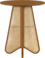 Butterfly - Solid Wood And Natural Cane Table