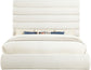 Adam - Boucle Fabric Bed With 70.5" Headboard