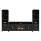 Ridgemont - 4 Piece Entertainment Unit With 82" TV Console