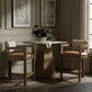 Ravina - Upholstered Counter Stool With Stained Brown Base