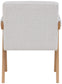 Woodloch - Accent Chair With Natural Frame
