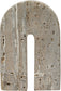 Phillipe - Genuine Travertine Bookend