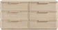 Tiberio - Oak Veneer And Solid Wood Dresser