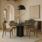 Varinelle - Velvet Dining Chair (Set of 2) - Walnut Frame