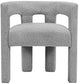 Athena - Boucle Fabric Dining Chair
