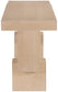 Anzio - Oak Veneer And Solid Wood Console Table