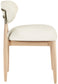 Riccio - Faux Leather Dining Side Chair (Set of 2) - Natural Frame