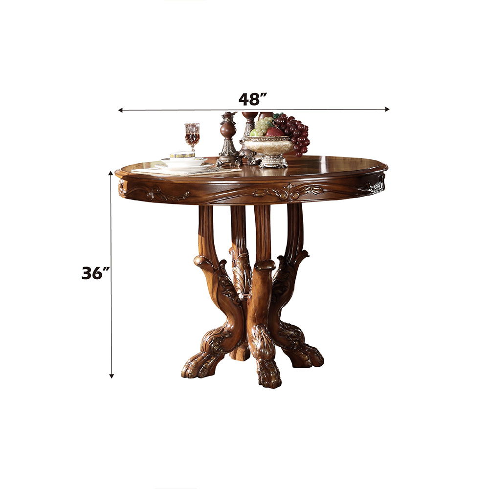 Dresden - Counter Height Table - Cherry Oak