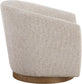Modra - Performance Fabric Upholstered Swivel Accent Chair