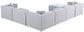 Cube - Linen 7 Piece Modular Sectional