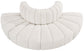 Arc - Boucle Fabric 4 Piece Modular Sofa