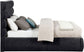 Adam - Chenille Fabric Bed With 52" Headboard