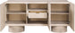 Adagio - Solid Wood And Oak Veneer Sideboard / Buffet