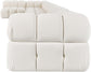 Orin - Velvet Performance Fabric Upholstered 8 Piece L-Shaped Sectional