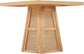 Fenwick - Cane Oak Veneer And Solid Wood Dining Table
