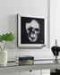 A2035 - LED Wall Art (Skull) - Pearl Silver