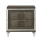 Twenty Nine - 2-Drawer Nightstand With USB - Dark Brown