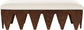 Altair - Bench - Dark Brown Base