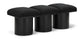 Pavilion - 3 Piece Modular Bench With Black Base