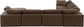 Comfy - 7 Piece Velvet Modular Sectional With Chaise
