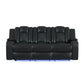 Carlo - Power Motion Sofa With Power Headrest, Dropdown Table, Power Strip, LED And Reading Light