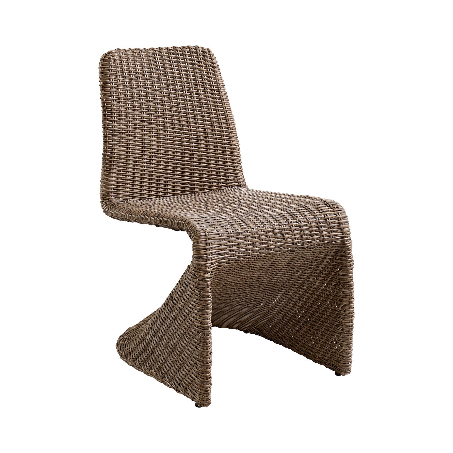 Alesso - 5 Piece Standard Height Dining Set (Round Table And Four Chairs) - Brown