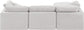 Indulge - Velvet 4 Piece Modular Sectional With Chaise