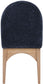 Waldorf - Chenille Dining Side Chair With Natural Legs