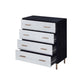 Myles - Chest - Black, Silver & Gold