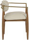 Riccio - Dining Arm Chair (Set of 2) - Walnut Frame