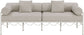Portofino - Resilient Water Repellent Fabric 85.75" Upholstered Outdoor Patio Sofa