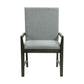 Donovan - Standard Height Arm Chair (Set of 2) - Gray