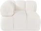 Orin - Velvet Performance Fabric Upholstered Modular Corner Chair