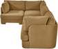 Hammond - Velvet Performance Fabric Upholstered 4 Piece Sectional