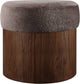 Nimes - Ottoman / Stool With Brown Base