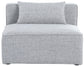 Cube - Linen Armless Chair